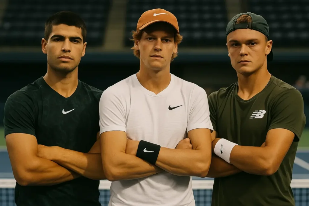 Новое поколение в ATP: кто заменит Джоковича, Надаля и Федерера в 2025 году